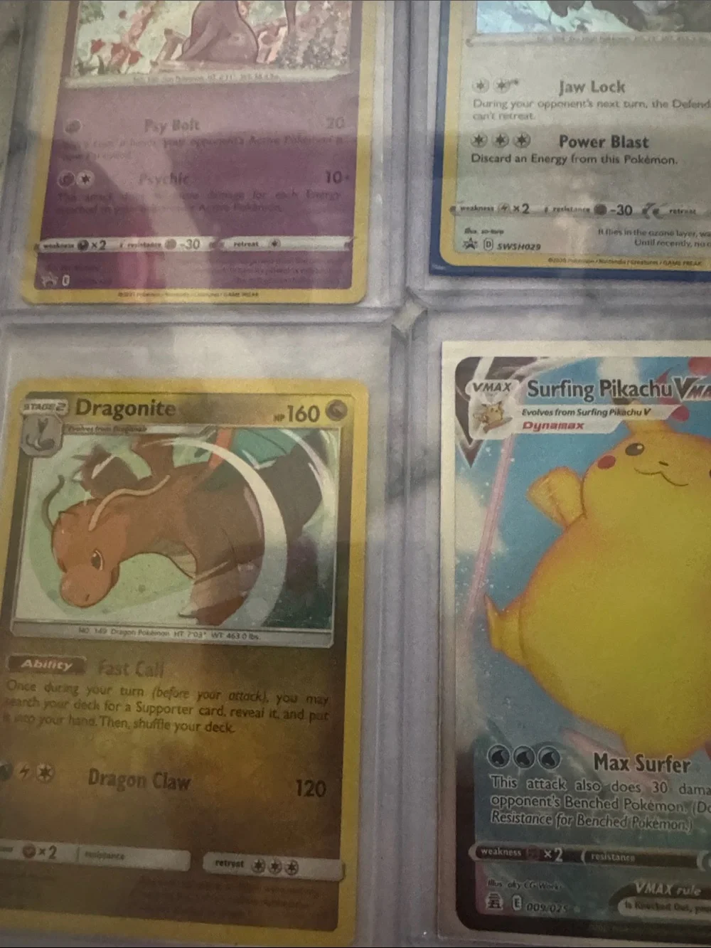 Pokemon Holo Card Lot Mint Condition